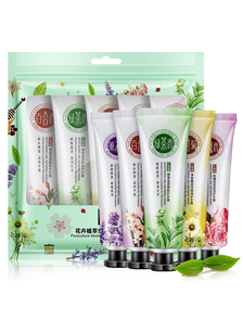 Набор кремов Senana Moisturizing Hand Cream Plant Extract Natural Skin Care 5шт оптом
