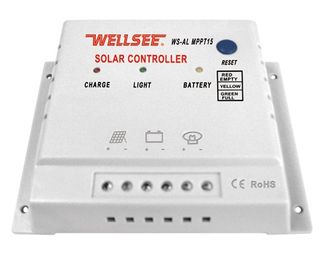 Солнечный контроллер WS-ALMPPT15 10A с таймером ограничения мощности 12/24 В