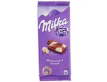 Шоколад Milka Bubbles молочный и белый 90г