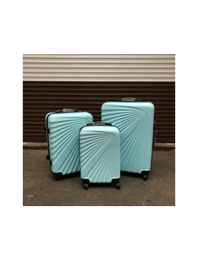 Комплект из 3х чемоданов Olard ABS S,M,L мятный