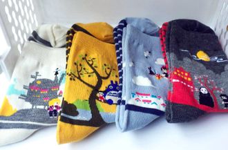 Комплект носков «Мир Хаяо Миядзаки»