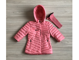 М.ZY 71 Куртка Moncler розовая  (128,134,140)