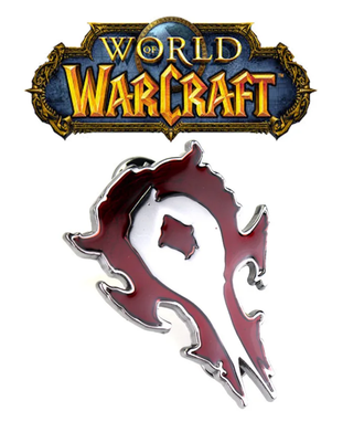 Брошь World of Warcraft: Символ Орды