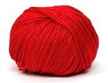 Красный арт.018 Baby cotton 100% египетский хлопок 50г/180м