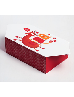 Сборная коробка‒конфета «Новогодние шалости», 18 × 28 × 10 см