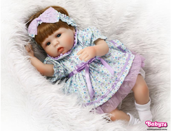 Кукла реборн — девочка "Моника" 45 см