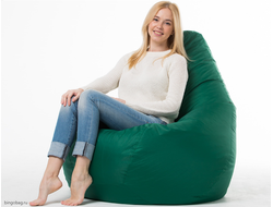Кресло-мешок зеленое (плащёвка)