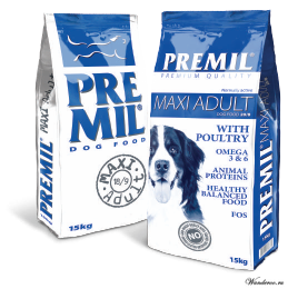 Premil Adult Maxiline Премил Эдалт Максилайн корм для взрослых собак всех пород 2.5кг