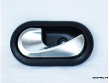 Ручка двери внутр. левая (серебро) Renault Duster/Sandero Турция аналог 8200735219 8200604783
