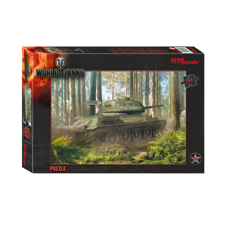 Пазл T-34 World of Tanks