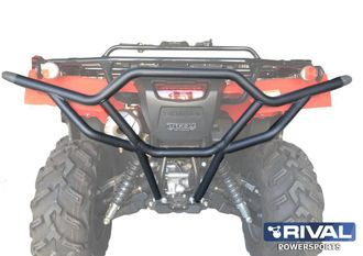 Бампер задний Rival 444.2114.1 для HONDA TRX 500 IRS  2014- (Сталь) (1150*630*185)