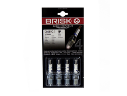 Свечи зажигания "BRISK" SUPER DR15YC-1-J Чехия (ВАЗ 2110 16кл. инж.) блистер компл.