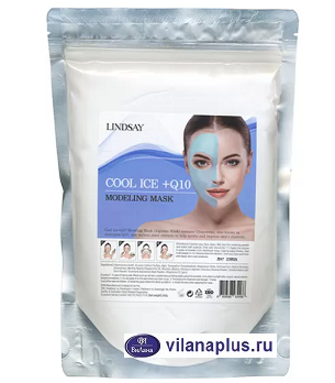 Lindsay Альгинатная маска c коэнзимом Lindsay Cool Ice+Q10 Modeling Mask, 240 г. 933094