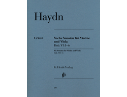 Haydn: Six Sonatas for Violin and Viola Hob. VI:1–6