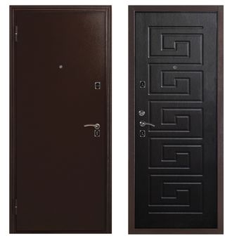Дверь Порошок-ПвХ 006 под ключ