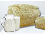 Натуральное массажное мыло с мочалкой люфой Ослиное Молоко Herbal Antikkent 150гр