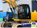 JHN0137 Стекло двери верхнее JCB JS