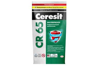 Гидроизоляция  цементная Ceresit CR 65, 5кг