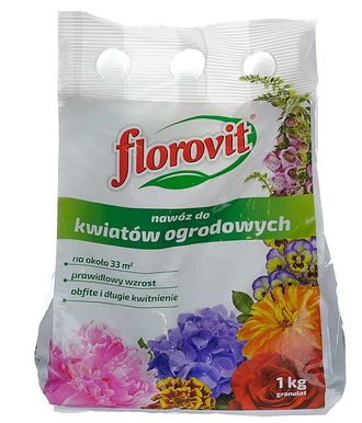 Florivit гранулированное удобрение для садовых цветов 1кг