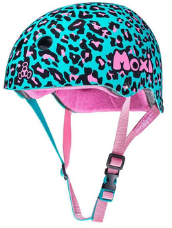 Шлем MOXI - Blue Leopard (доставка почтой)