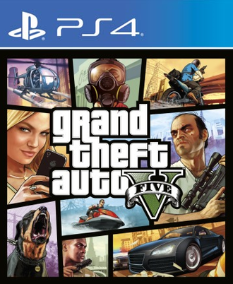 GTA V (цифр версия PS4 напрокат) RUS