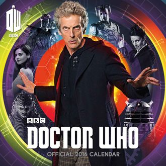 Doctor Who Official Календарь 2016 ИНОСТРАННЫЕ ПЕРЕКИДНЫЕ КАЛЕНДАРИ 2016, Doctor Who Official CALEND