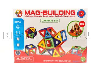 Магнитный конструктор Mag-Building оптом (28PCS)