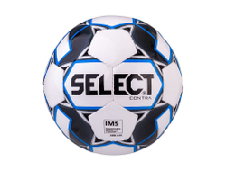Мяч футбольный Select Contra IMS №5, белый/черный/синий