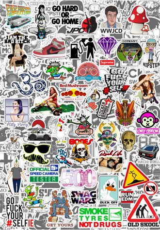 СтикерБук №6- Sticker Bombing Album №6