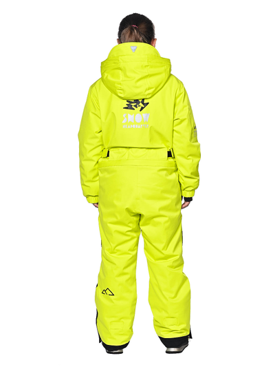 Горнолыжный комбинезон для подростка SNOW HEADQUARTER T9081 лимонный