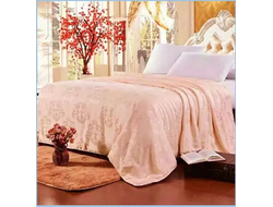 Шелковое одеяло Aonasi 150*210 летнее Люкс (0,5 кг) персик