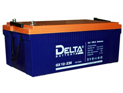 Гелевый аккумулятор Delta GX12-230 (12 В, 230 А*ч)