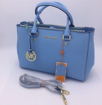 Сумка Michael Kors Sutton Tote Light blue / Голубая