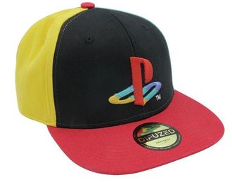 Бейсболка Difuzed: PlayStation: Snapback with Original Logo Colors