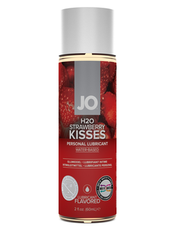 Вкусовой лубрикант "Клубника в шоколаде" / JO Flavored Strawberry Kiss 1oz - 60 мл.