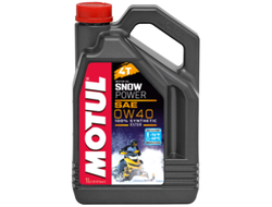 Моторное масло для снегоходов Motul Snowpower 0W40 4T (Синтетика) - 4Л (105892)