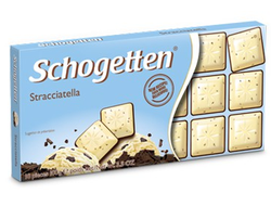 Шоколадная плитка Schgotten Stracciatella 100гр