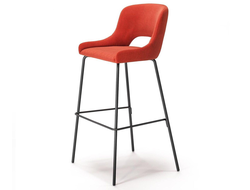 Барный стул Модус, Размер 515х535х1070 сидение 810 мм, покраска металла и вариант обивки на выбор