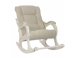 Кресло-качалка Модель 77 Лидер (013.0077) Сливочный каркас