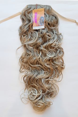 Шиньон-хвост Е-Р0331 на ленте из искусственных волос (вьющиеся волос) тон № 15ВТ613