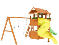 Детская площадка IgraGrad Клубный домик 2 с трубой Luxe