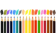 Набор цветных карандашей Schoolformat SMART DINO, 18 цветов, шестигранные, дерево 224111