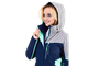 Куртка горнолыжная женская HIGH EXPERIENCE 9254