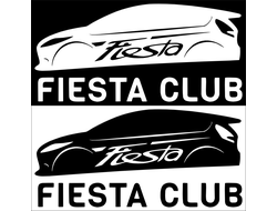 Наклейка Fiesta club