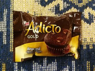 Кекс Adicto Gold Browni, 36 гр., Eti, Турция