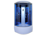 Душевая кабина Aquapulse, 90x90x220 см. высокий поддон, 4302D blue mirror