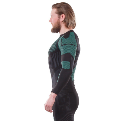 Термобелье Dragonfly 3DTHERMO GREEN с длинным рукавом