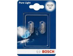 Лампа BOSCH Pure Light Standart 12V 1.2W блистер ком/кт 2 шт.