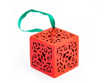 Куб &quot;Винтаж&quot; красный