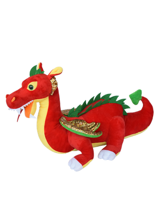 Китайский дракон (текстиль)(65см) 900гр.